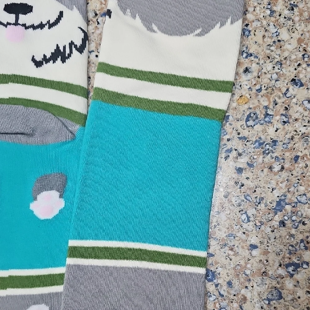 Women's Colorful Animal Dog Patterned Socks Set Size 4-10 NWOT